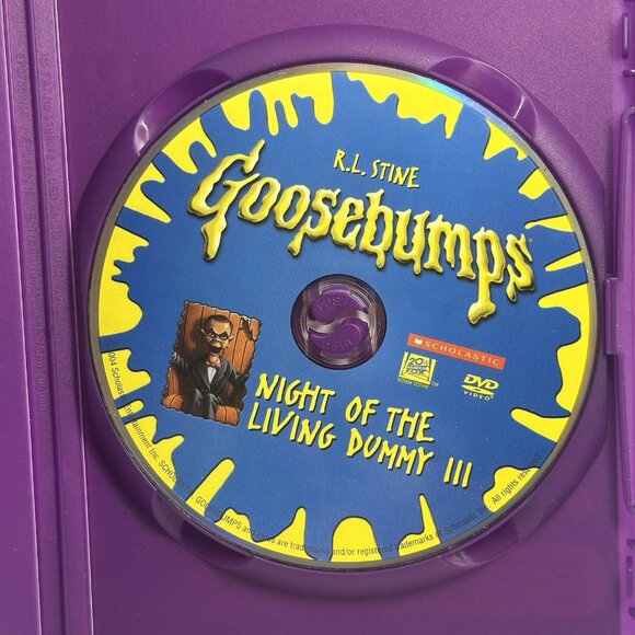 Goosebumps - Night of the Living Dummy III, DVD Horror Scholastic RARE OOP 2004 - Picture 4 of 9